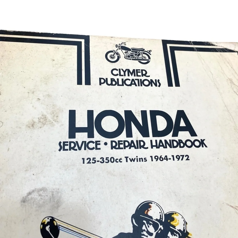 Vintage Honda Service Repair Handbook All 750 Models 1969-1971